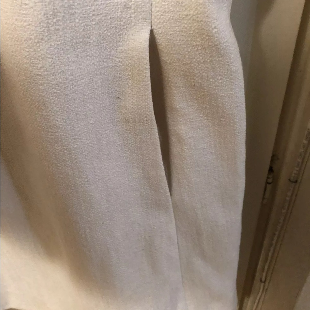 l'agence white tweed look sleeveless dress sz 4 - Picture 3 of 8